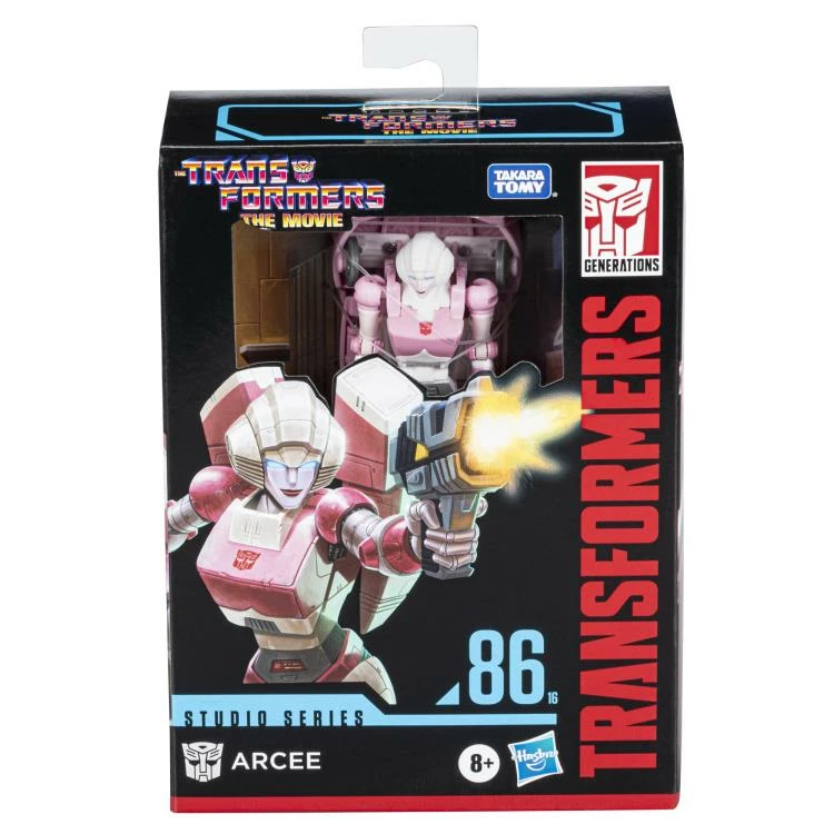 Hasbro Transformers Generations Studio Series 86 #16 Deluxe Arcee Action Figure - Image 3
