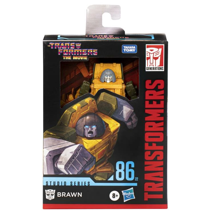 Hasbro Transformers Generations Studio Series 86 #22 Deluxe Brawn Action Figure - Image 3