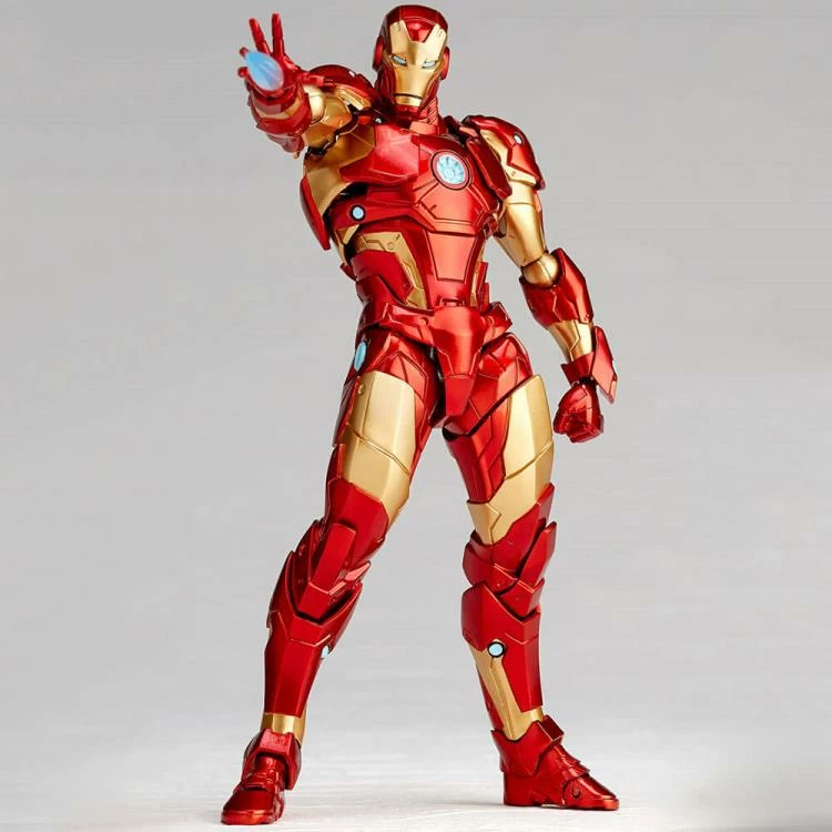 Amazing Yamaguchi Revoltech Figure Complex Iron Man Bleeding Edge Armor No. 013 - Image 2