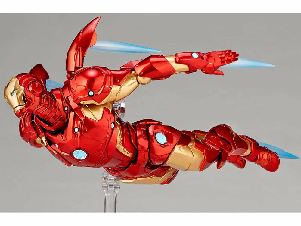 Amazing Yamaguchi Revoltech Figure Complex Iron Man Bleeding Edge Armor No. 013 - Image 7