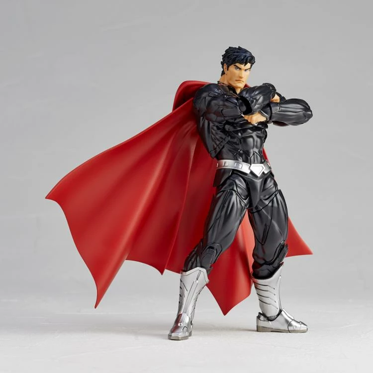 Amazing Yamaguchi Revoltech Figure Complex Superman (Black Suit) No. 027EX - Image 2
