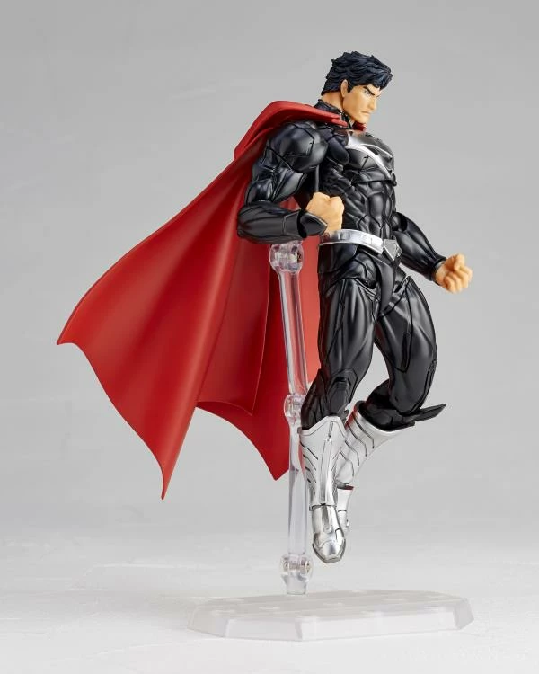 Amazing Yamaguchi Revoltech Figure Complex Superman (Black Suit) No. 027EX - Image 3