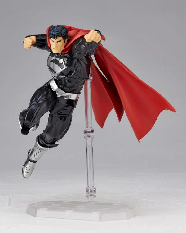 Amazing Yamaguchi Revoltech Figure Complex Superman (Black Suit) No. 027EX - Image 6