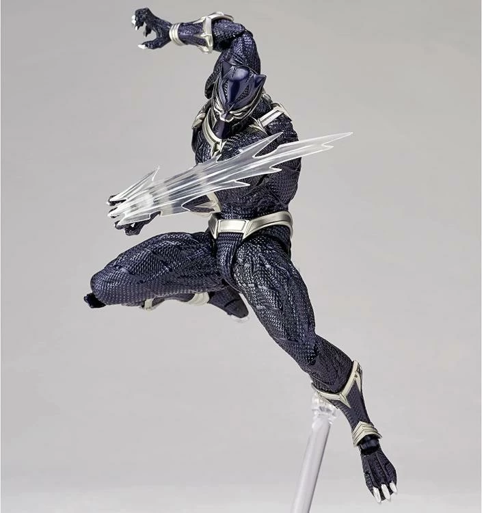 Amazing Yamaguchi Revoltech Figure Complex Black Panther No. 030 - Image 13