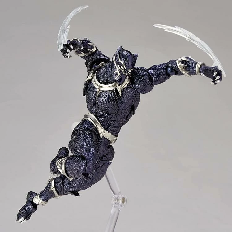 Amazing Yamaguchi Revoltech Figure Complex Black Panther No. 030 - Image 6