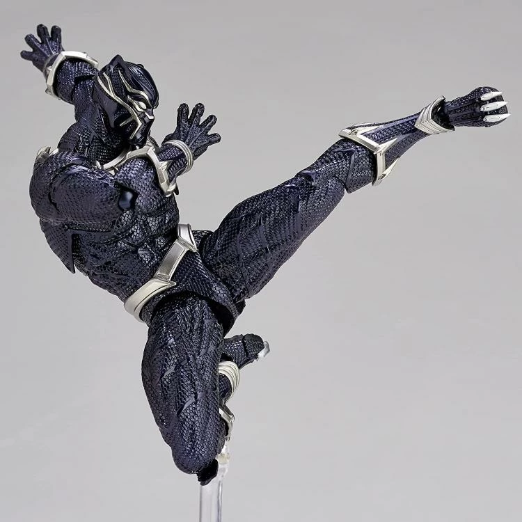 Amazing Yamaguchi Revoltech Figure Complex Black Panther No. 030 - Image 7
