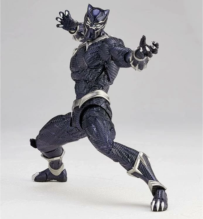 Amazing Yamaguchi Revoltech Figure Complex Black Panther No. 030 - Image 9