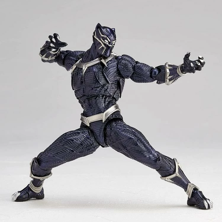 Amazing Yamaguchi Revoltech Figure Complex Black Panther No. 030 - Image 8