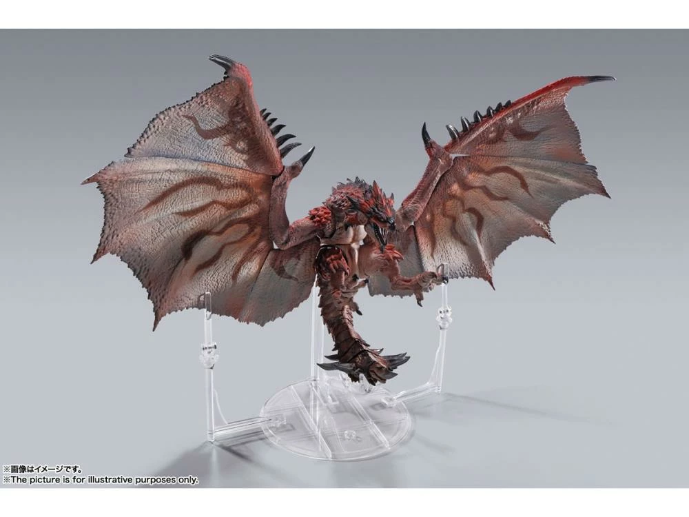 Bandai S.H. MonsterArts Monster Hunter Rathalos (Liolaeus) Action Figure