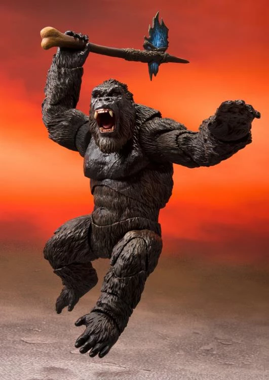 Bandai S.H. Monsterarts Godzilla Vs. Kong King Kong Action Figure - Image 5