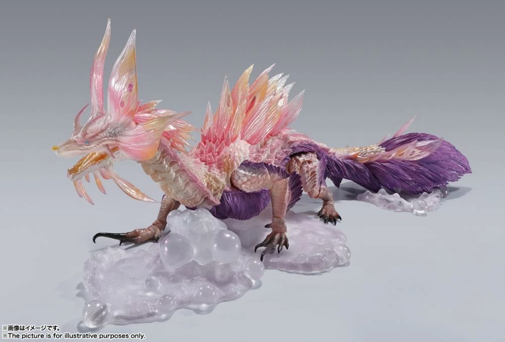 Bandai S.H. MonsterArts Monster Hunter Mizutsune Action Figure - Image 4