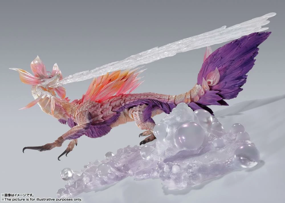 Bandai S.H. MonsterArts Monster Hunter Mizutsune Action Figure - Image 6