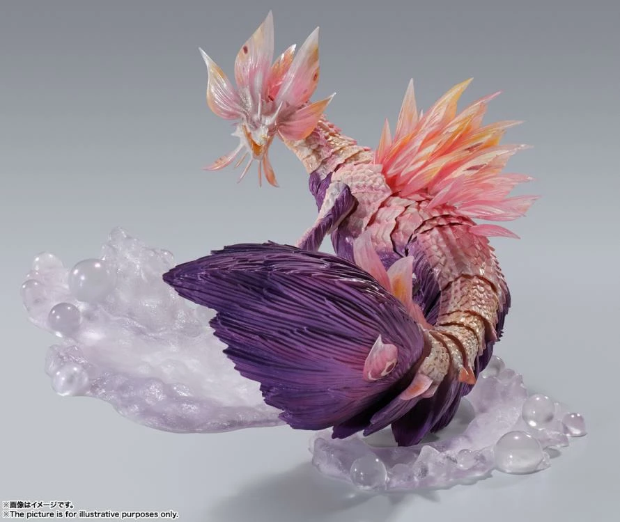 Bandai S.H. MonsterArts Monster Hunter Mizutsune Action Figure - Image 7