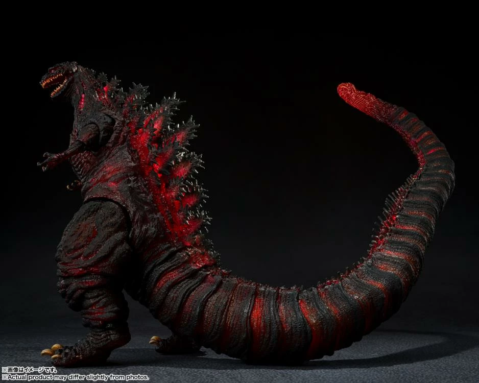 Bandai S.H. Monsterarts Shin Godzilla (2016) The Fourth Night Combat Ver. Action Figure - Image 3