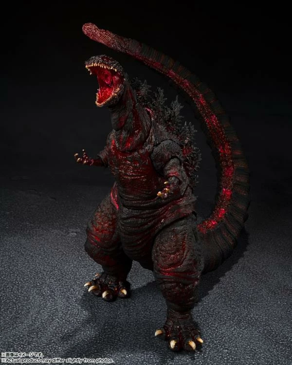 Bandai S.H. Monsterarts Shin Godzilla (2016) The Fourth Night Combat Ver. Action Figure - Image 5