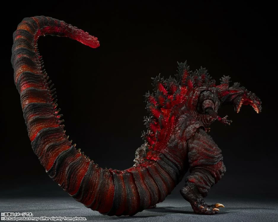 Bandai S.H. Monsterarts Shin Godzilla (2016) The Fourth Night Combat Ver. Action Figure - Image 6