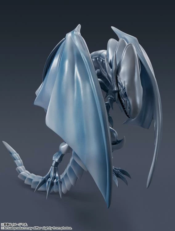 Bandai MonsterArts Yu-Gi-Oh! Duel Monsters Blue-Eyes White Dragon Action Figure - Image 4