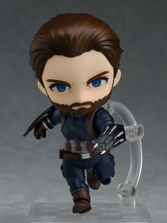 GOOD SMILE COMPANY Nendoroid #923 Captain America Infinity Edition Marvel Avengers Infinity War - Image 3