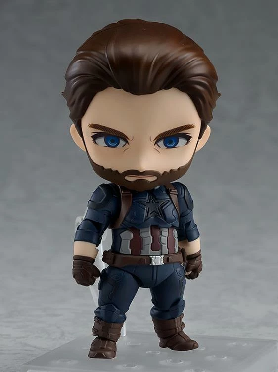 GOOD SMILE COMPANY Nendoroid #923 Captain America Infinity Edition Marvel Avengers Infinity War