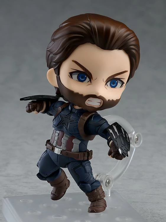 GOOD SMILE COMPANY Nendoroid #923 Captain America Infinity Edition Marvel Avengers Infinity War - Image 4