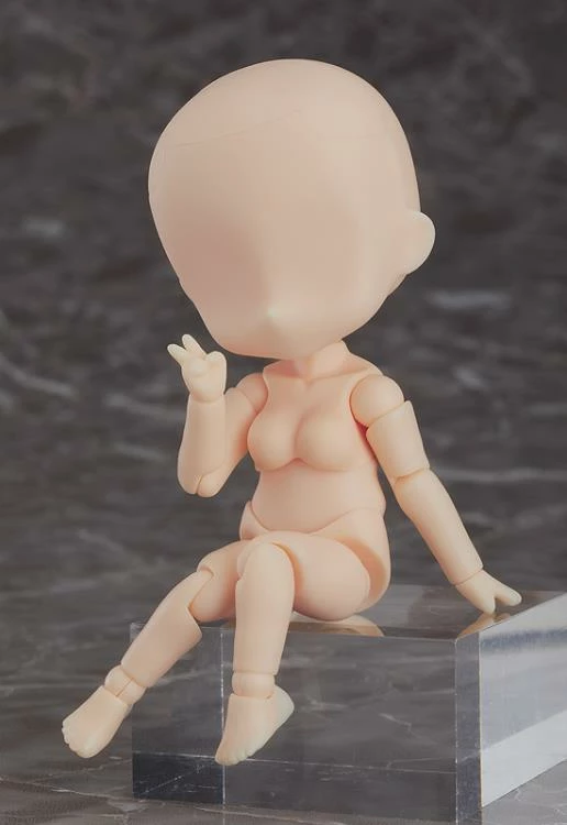 GOOD SMILE COMPANY Nendoroid Doll Archetype: 1.1 Woman (Cream) Action Figure - Image 4