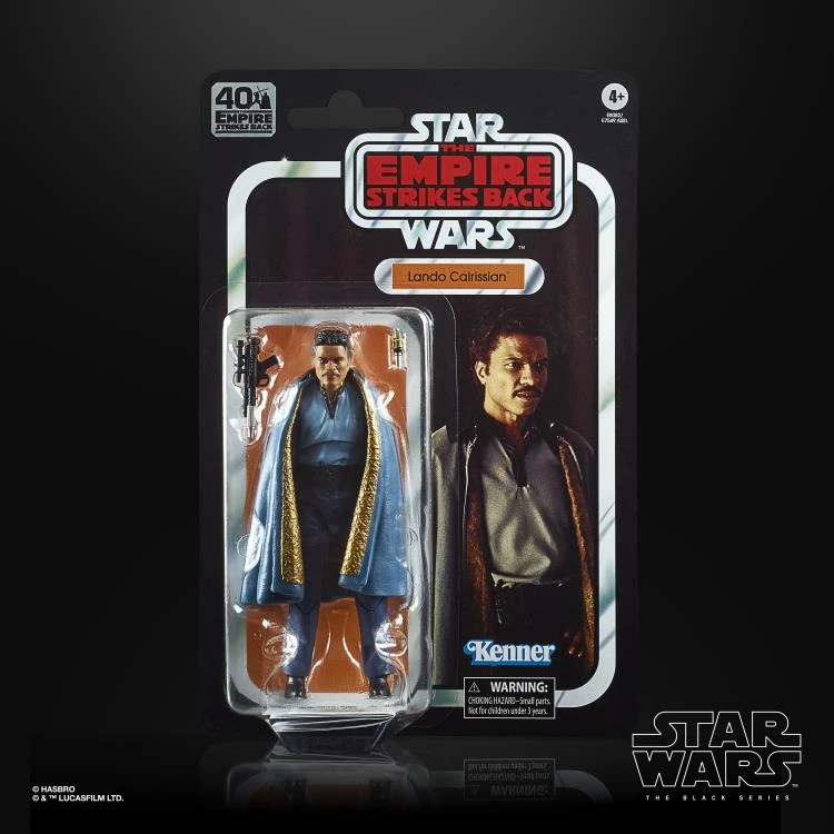 Hasbro Star Wars Black Series 40th Anniversary Empire Strikes Back Lando Carlrissian 6 Inch Action Figure - Image 4