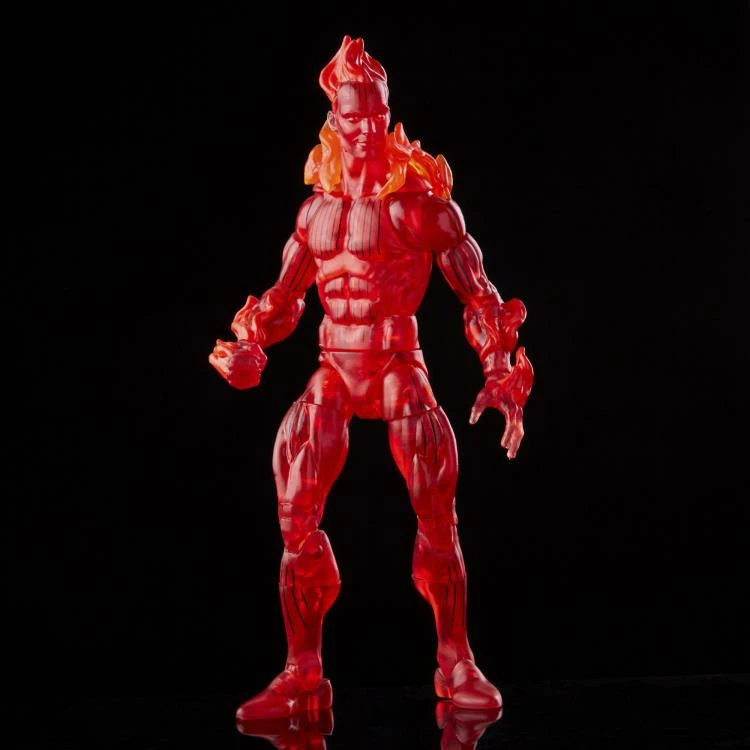 Hasbro Marvel Legends Vintage Retro Collection Fantastic Four Wave Human Torch Action Figure - Image 4