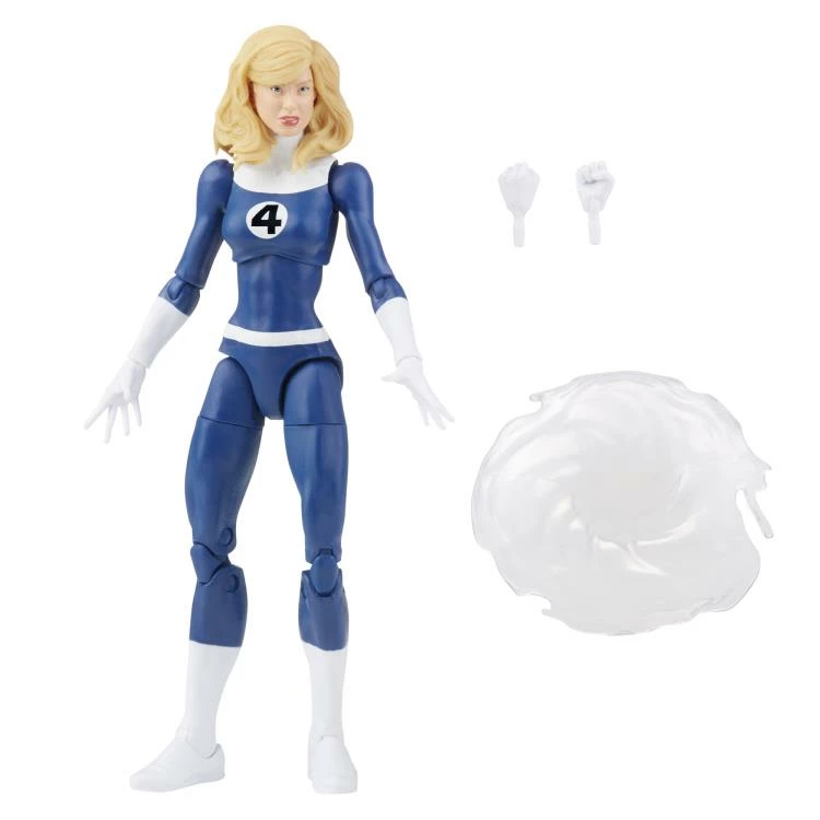 Hasbro Marvel Legends Vintage Retro Collection Fantastic Four Wave Marvel's Invisible Woman Action Figure