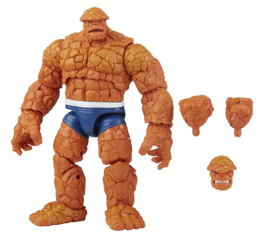 Hasbro Marvel Legends Vintage Retro Collection Fantastic Four Wave Marvel's Thing Action Figure