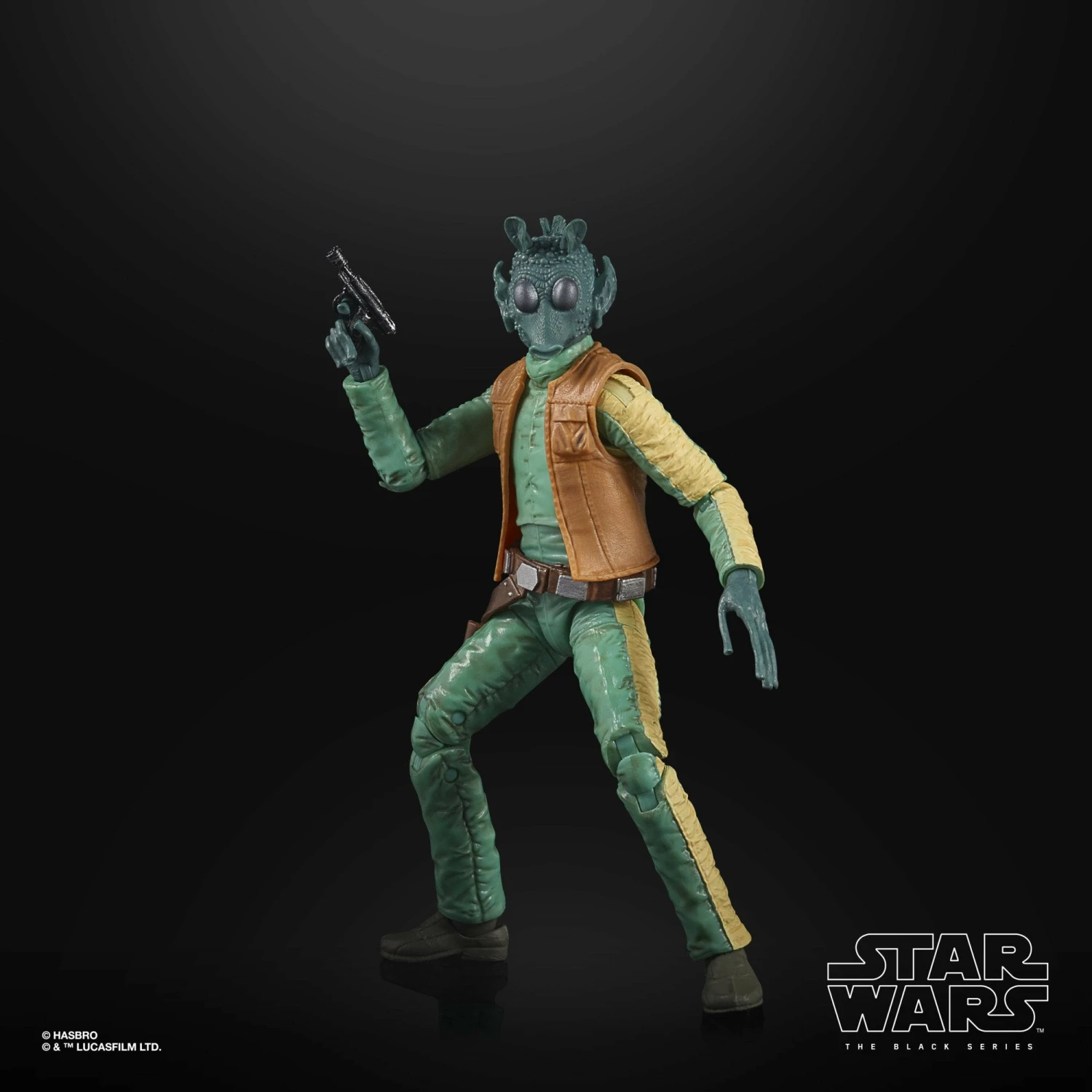Hasbro Star Wars The Black Series Lucasfilm 50th Anniversary The Power Of The Force Greedo 6 Inch Action Figure - Image 2