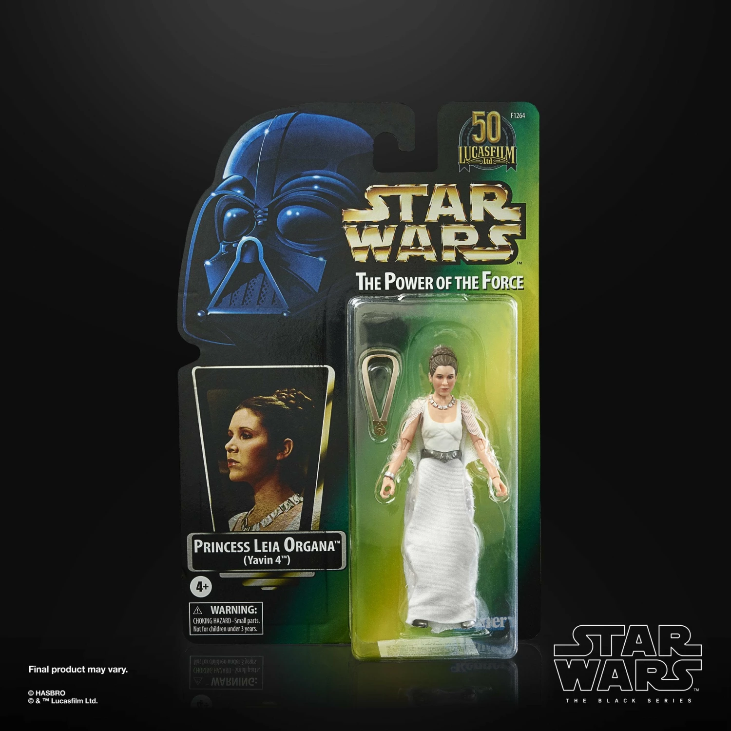Hasbro Star Wars The Black Series Lucasfilm 50th Anniversary The Power Of The Force Princess Leia Organa (Yavin 4) 6 Inch Action Figure - Image 5