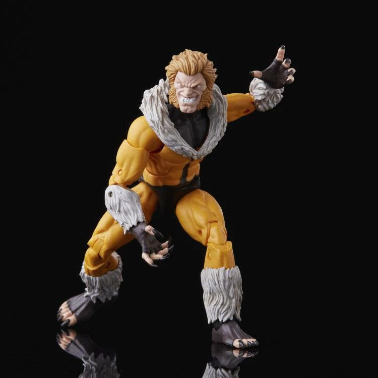 Hasbro Marvel Legends X-Men Wave Sabretooth (BAF Bonebreaker) Action Figure - Image 3