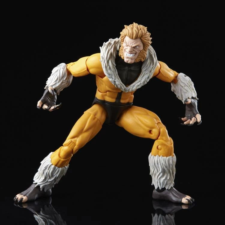 Hasbro Marvel Legends X-Men Wave Sabretooth (BAF Bonebreaker) Action Figure - Image 4