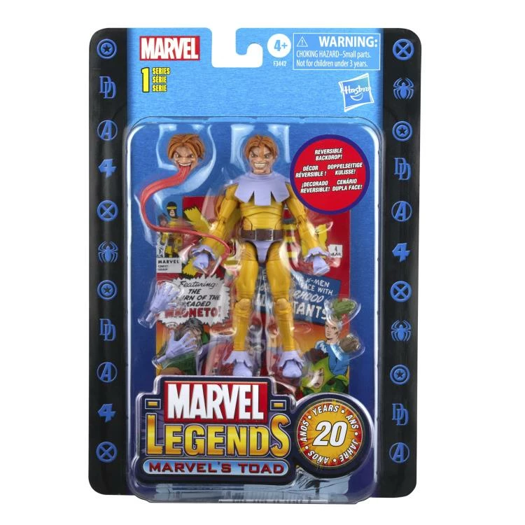Hasbro Marvel Legends Retro Series X-Men Marvel's Toad Action Figure - Image 7