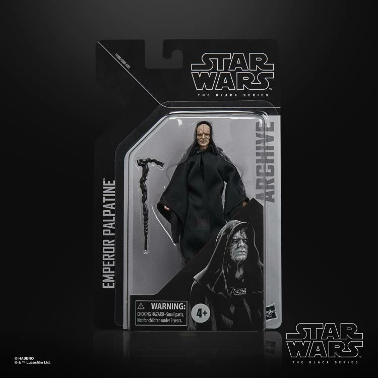 Hasbro Star Wars Black Series Archive Collection Emperor Palpatine (Return Of The Jedi) 6 Inch Action Figure - Image 5