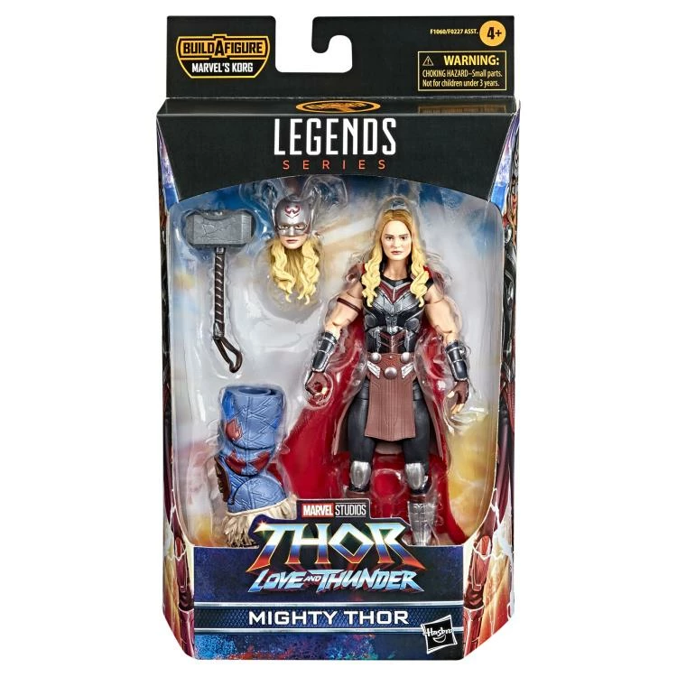Hasbro Marvel Legends Thor Love And Thunder Wave The Mighty Thor (BAF Marvel's Korg) Action Figure - Image 7