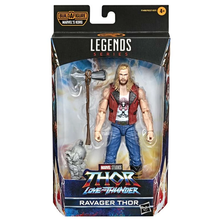 Hasbro Marvel Legends Thor Love And Thunder Wave Ravager Thor (BAF Marvel's Korg) Action Figure - Image 6