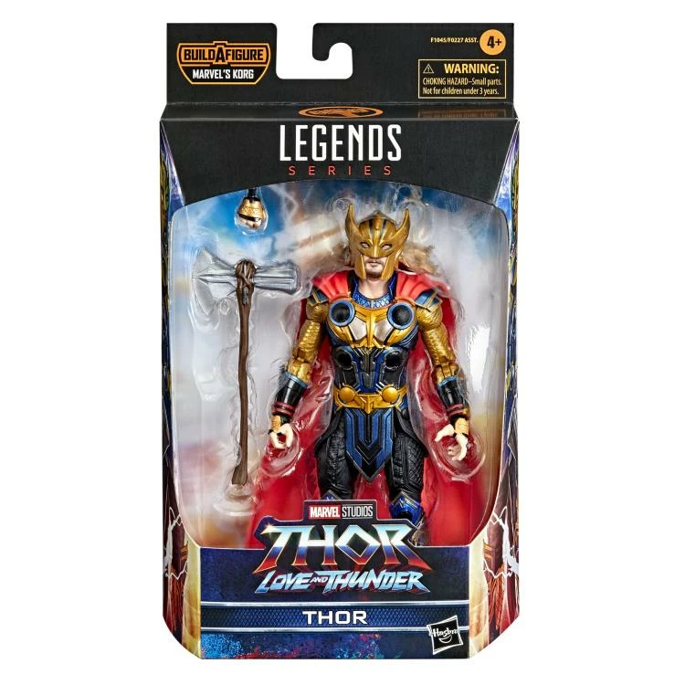 Hasbro Marvel Legends Thor Love And Thunder Wave Thor (BAF Marvel's Korg) Action Figure - Image 5
