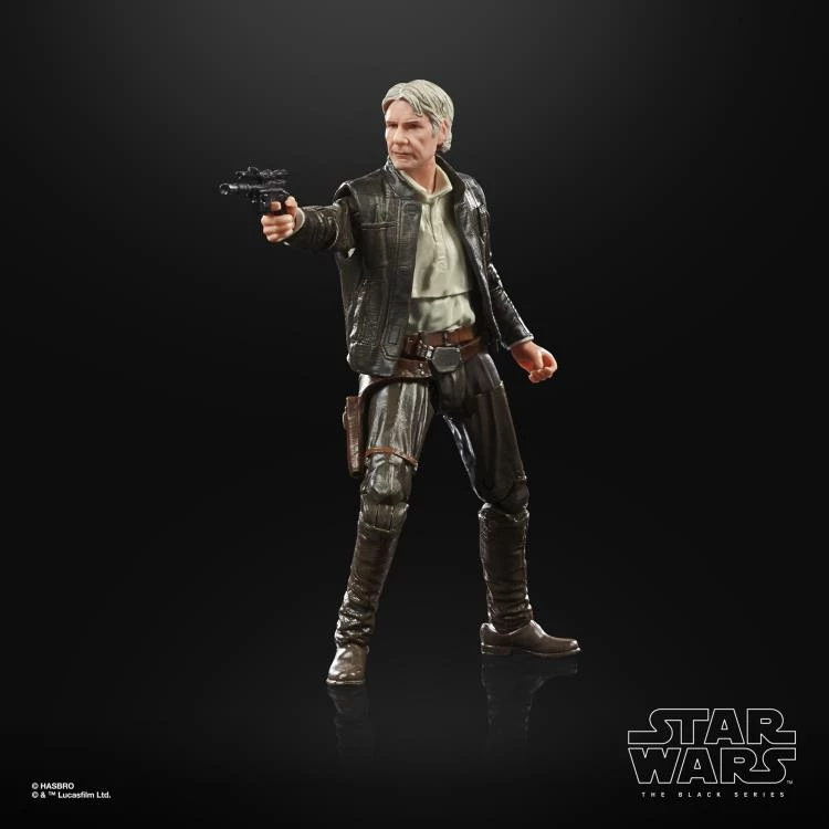 Hasbro Star Wars Black Series Archive Collection Han Solo (The Force Awakens) 6 Inch Action Figure - Image 4