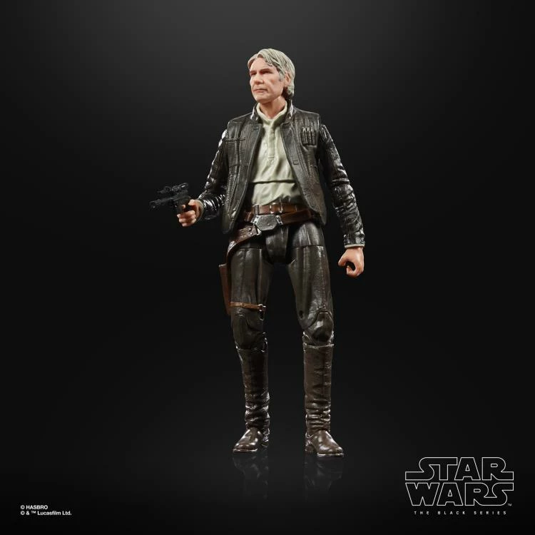 Hasbro Star Wars Black Series Archive Collection Han Solo (The Force Awakens) 6 Inch Action Figure - Image 3