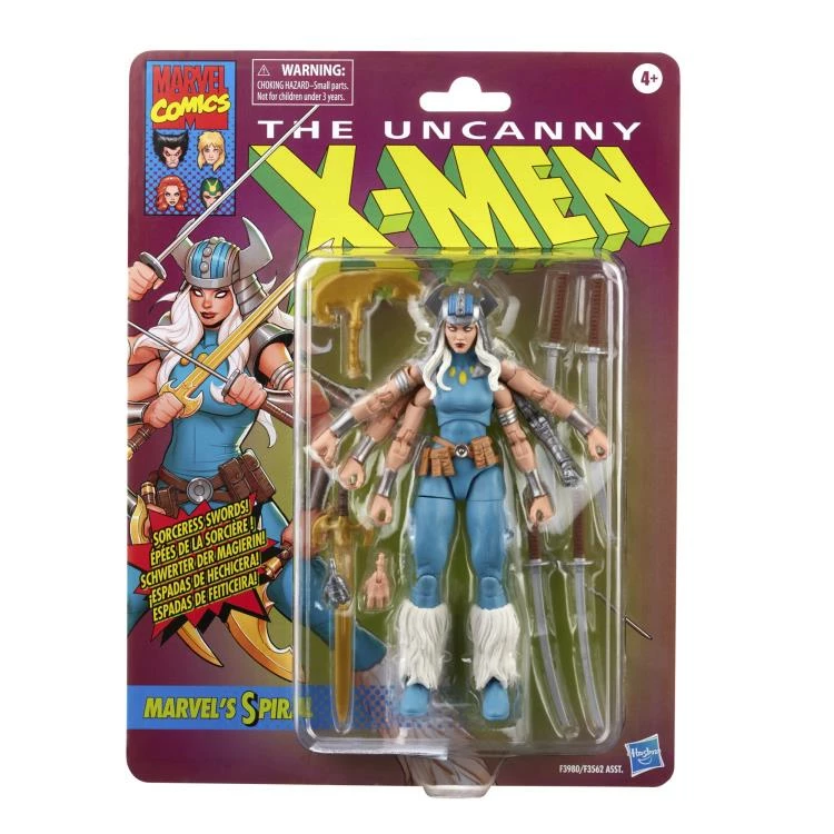 Hasbro Marvel Legends Retro Series Marvel's Spiral The Uncanny X-Men Wave Action Figure - Image 6