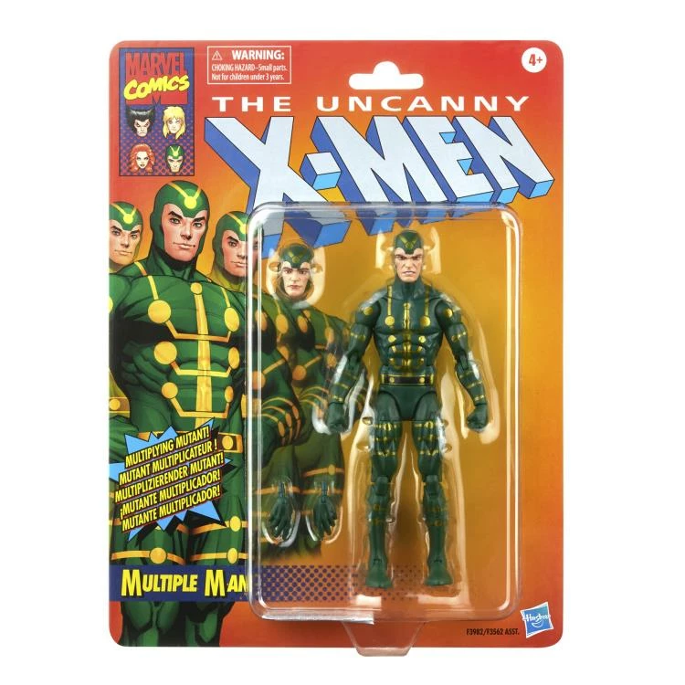 Hasbro Marvel Legends Retro Series Multiple Man The Uncanny X-Men Wave Action Figure - Image 6
