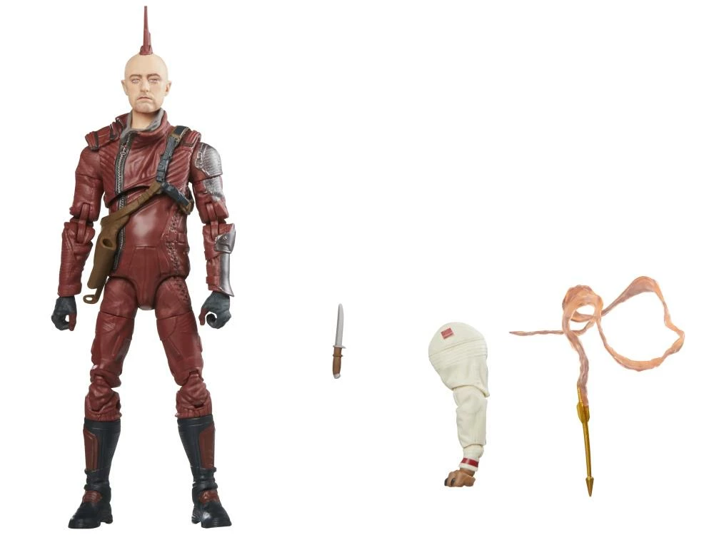 Hasbro Marvel Legends Guardians Of The Galaxy Vol 3 Wave Kraglin (Marvel's Cosmo BAF) Action Figure