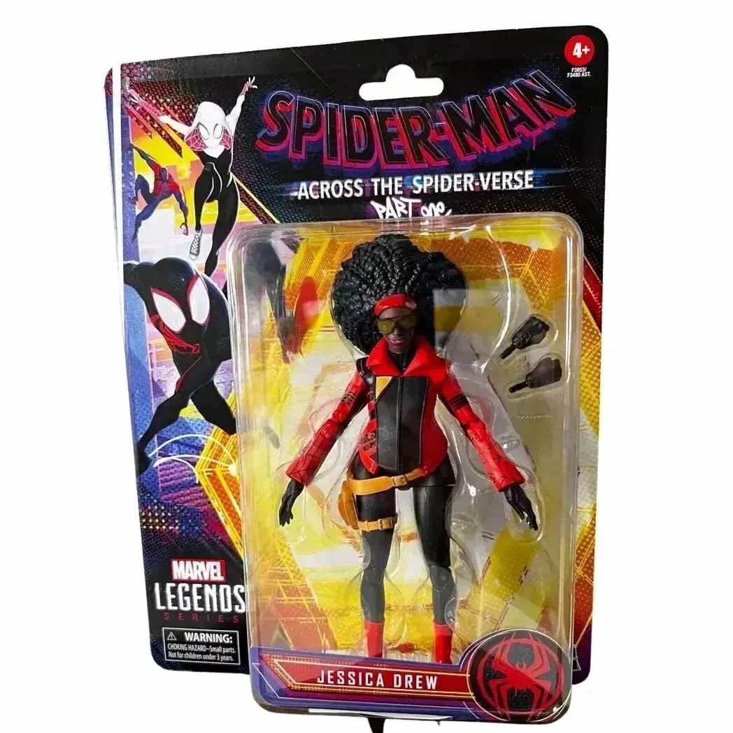 Hasbro Marvel Legends Spider-Man: Across The Spider-Verse Part One Jessica Drew Action Figure - Image 6