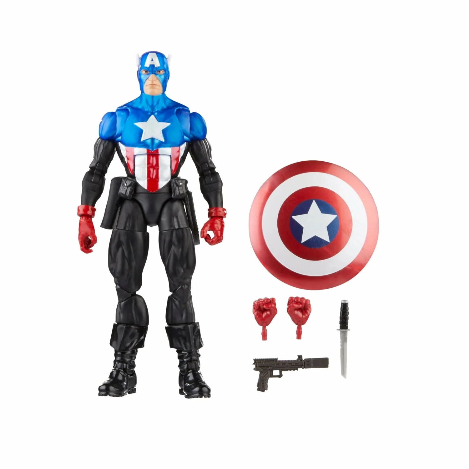Hasbro Marvel Legends 60th Anniversary Avengers Beyond Earth's Mightiest Captain America (Bucky Barnes) Action Figure