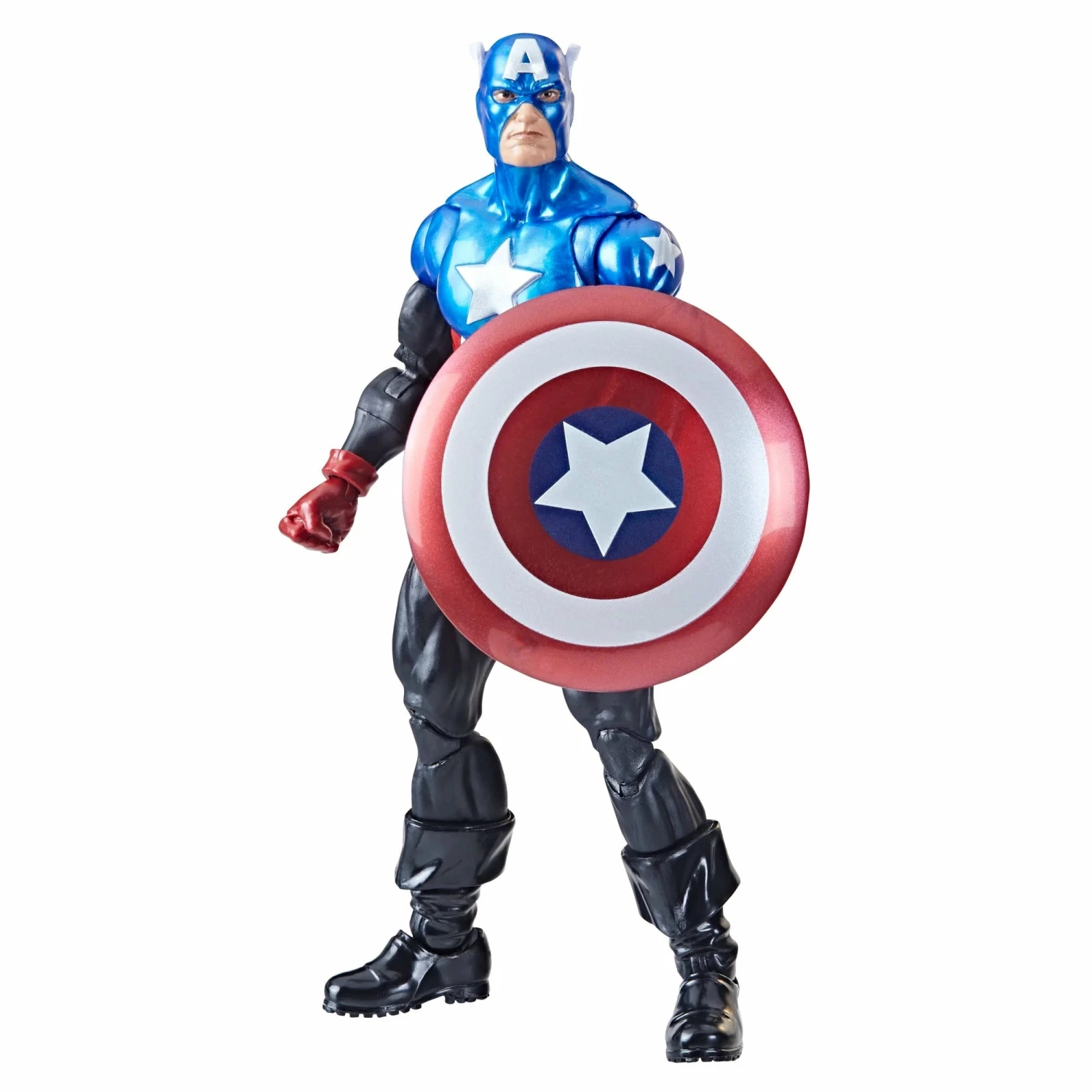 Hasbro Marvel Legends 60th Anniversary Avengers Beyond Earth's Mightiest Captain America (Bucky Barnes) Action Figure - Image 2