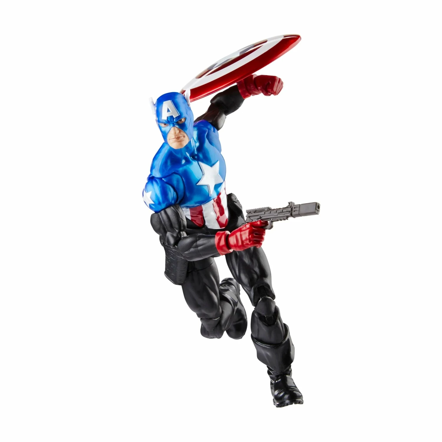 Hasbro Marvel Legends 60th Anniversary Avengers Beyond Earth's Mightiest Captain America (Bucky Barnes) Action Figure - Image 5
