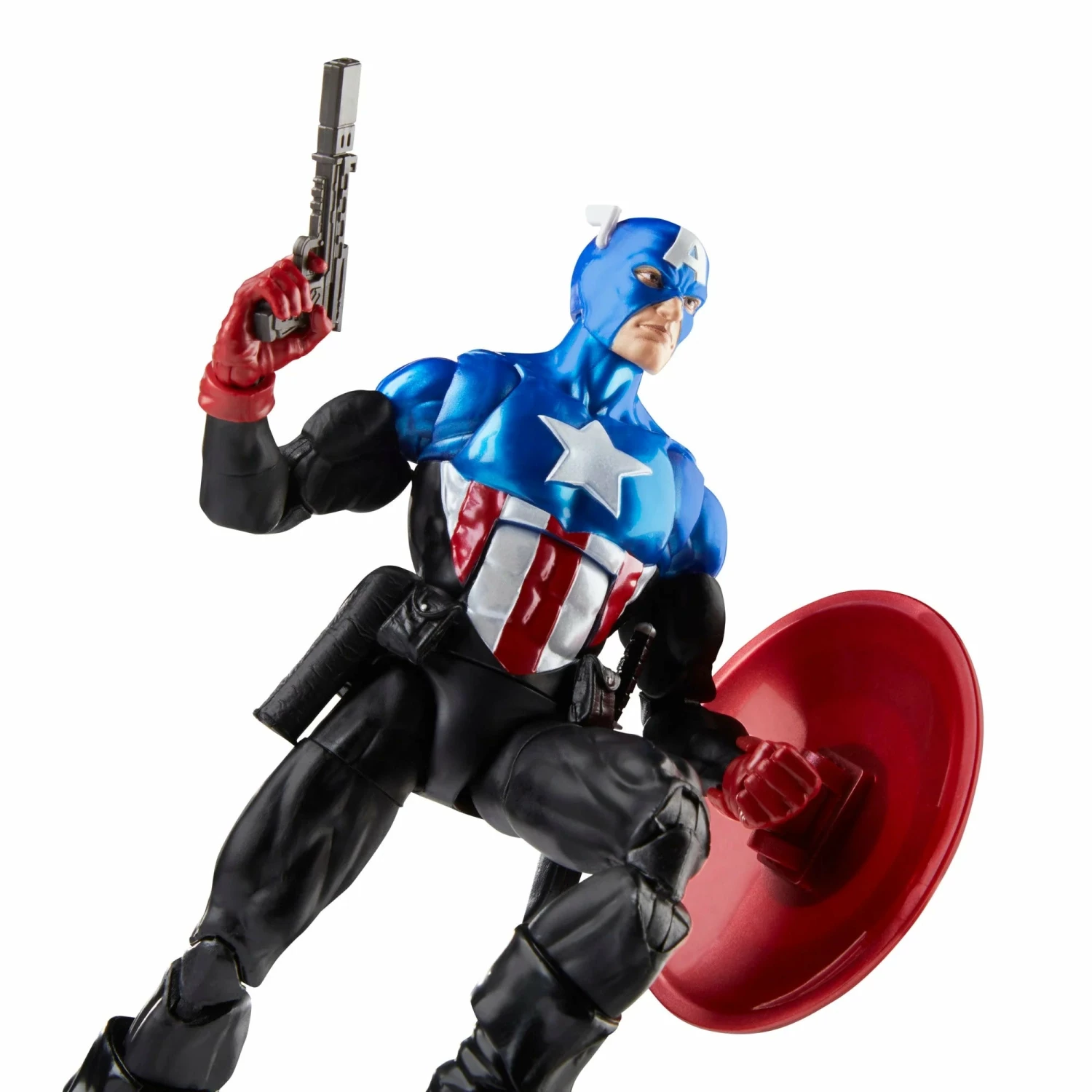 Hasbro Marvel Legends 60th Anniversary Avengers Beyond Earth's Mightiest Captain America (Bucky Barnes) Action Figure - Image 7