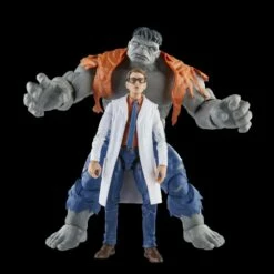 Hasbro Marvel Legends 60th Anniversary Avengers Beyond Earth's Mightiest Gray Hulk And Dr. Bruce Banner Two Pack Action Figure