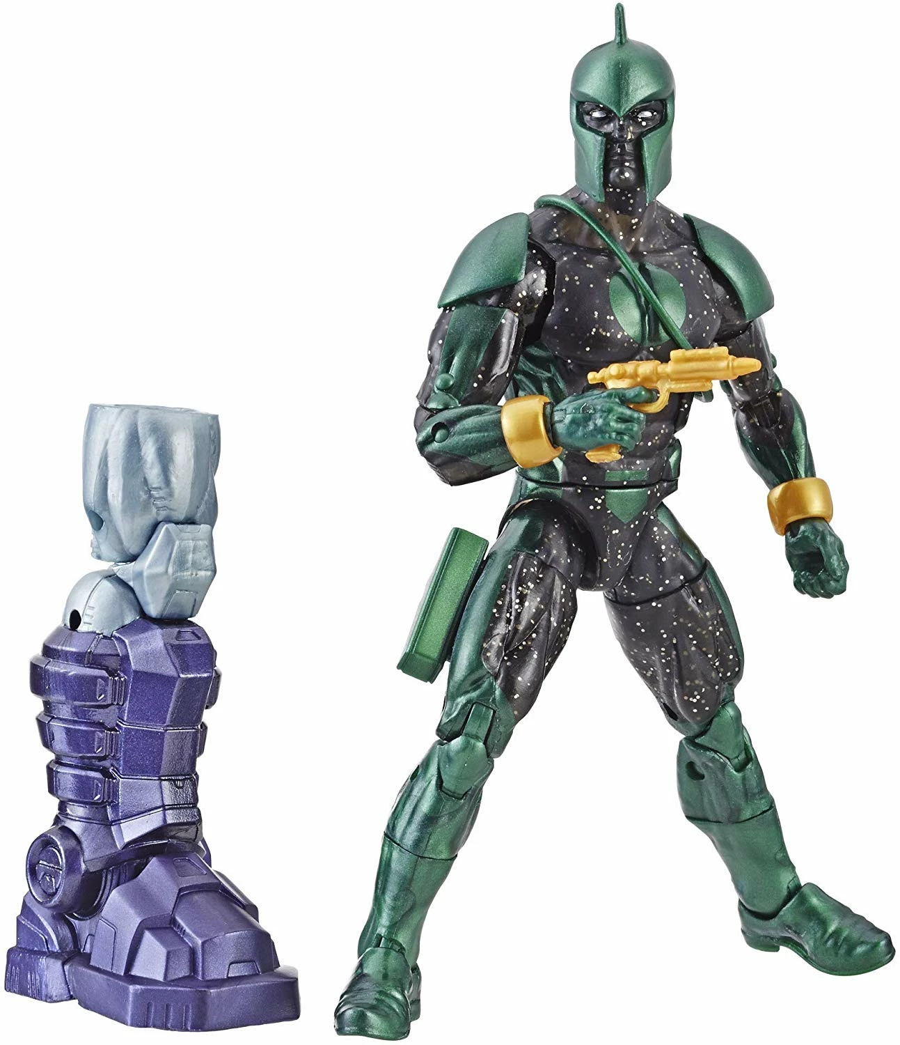 Hasbro Marvel Legends Captain Marvel Series Genis-Vell Kree Sentry BAF Wave Action Figure - Image 2
